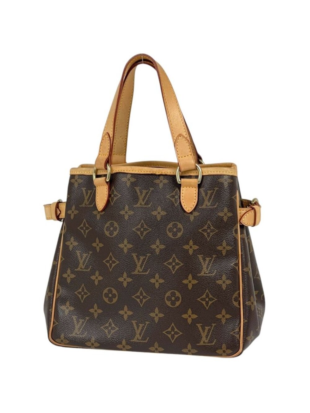 Louis Vuitton Batignolles Tote Handle Handbag Monogram Brown